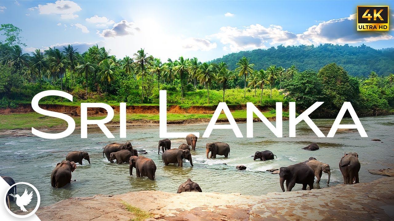 The Stunning World of Sri Lanka in 4k UHD - Relaxing Nature Film With Ambient Piano Music.