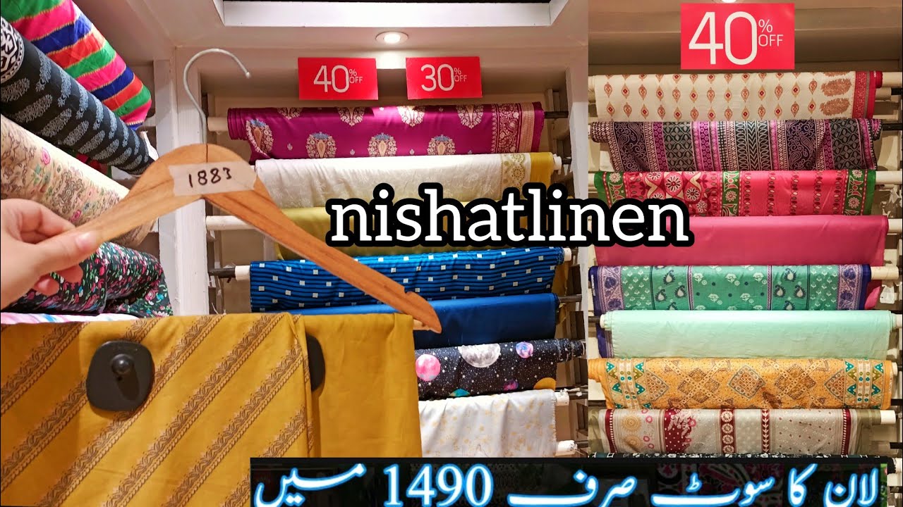 nishat linen sale 2022