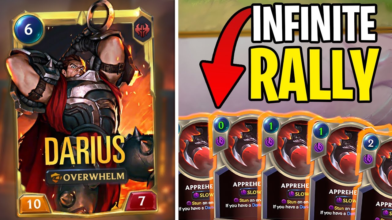 WATCH OUT FOR THIS DECK! Rally All Game Long with Darius! - Legends of Runeterra