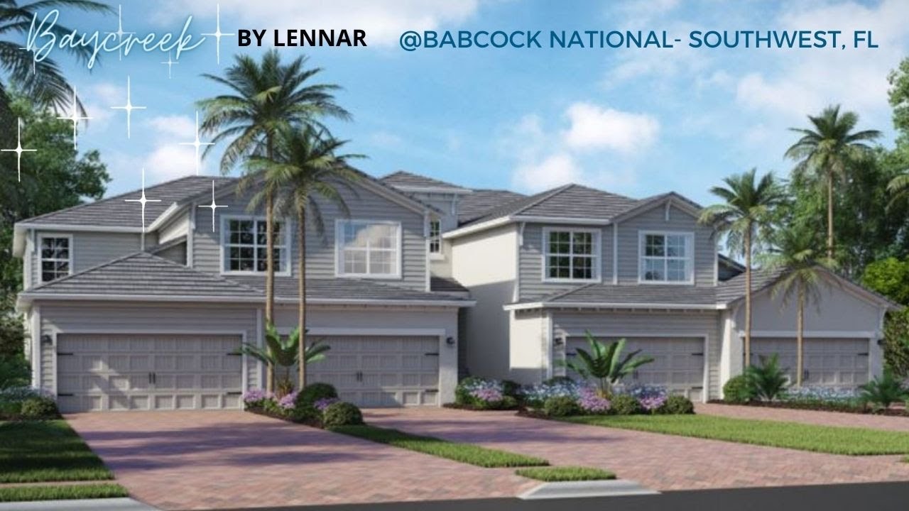 BAYCREEK COACH | MODEL TOUR | LENNAR | 2,110 SF | 3 BEDROOMS | SOUTHWEST FLORIDA | BABCOCK NATIONAL