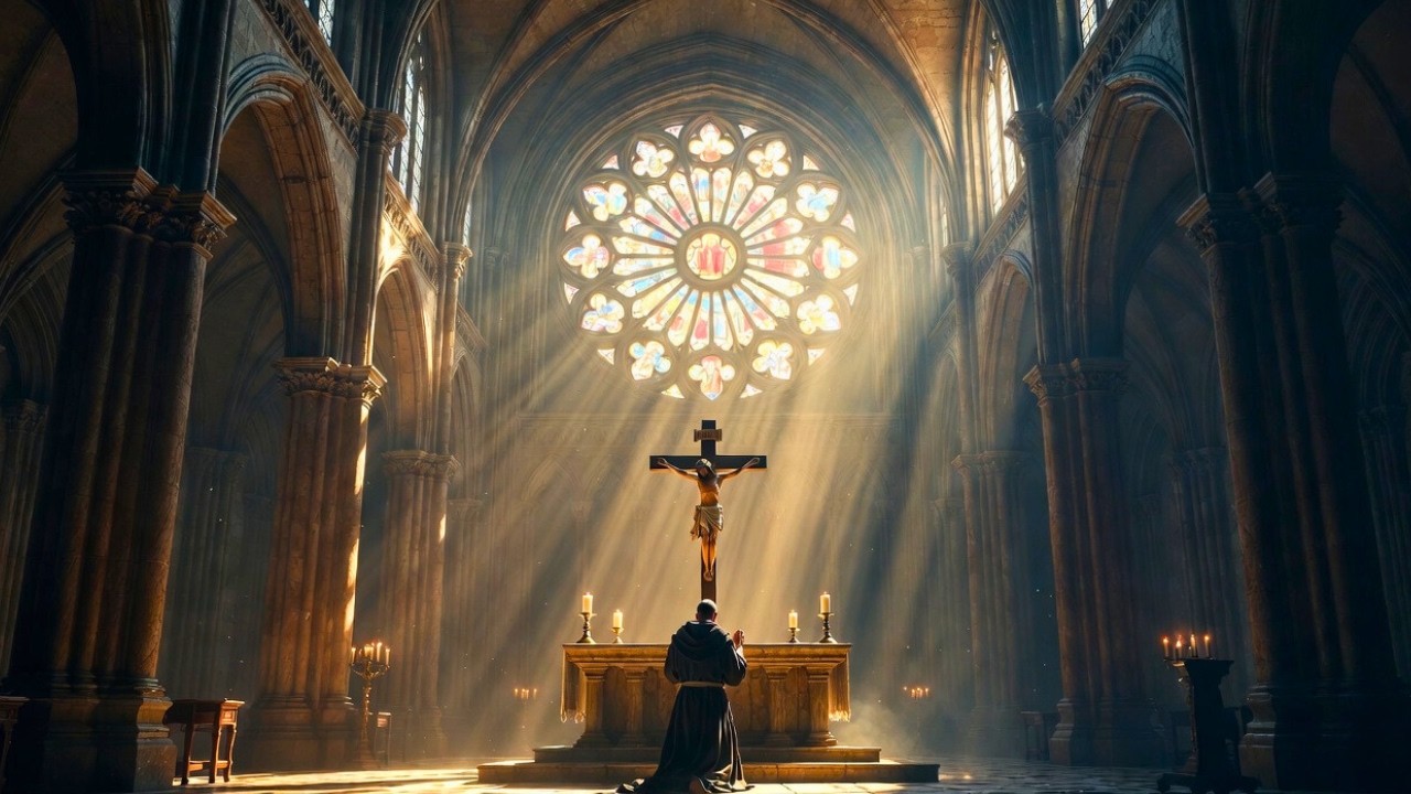 Gregorian Chant for Protection Against Evil ✝️ Sacred Prayer | Cantus Monasticus | 🎵 Gregorian Chant