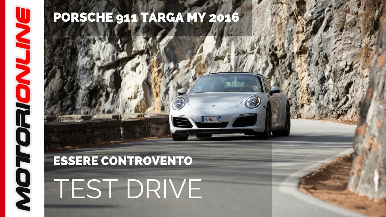 Porsche 911 (991 mk2) Targa l Prova su strada - Test drive, pregi e difetti
