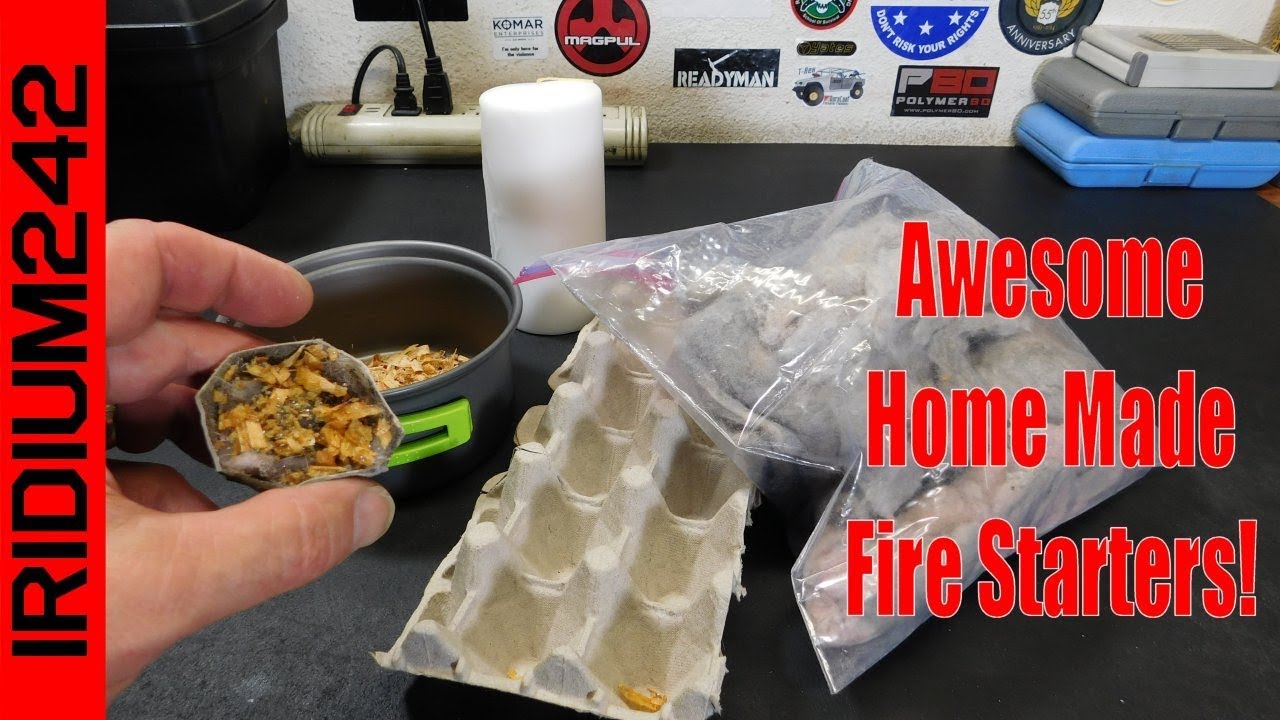 Make Some Awesome Home Made Fire Starters!
