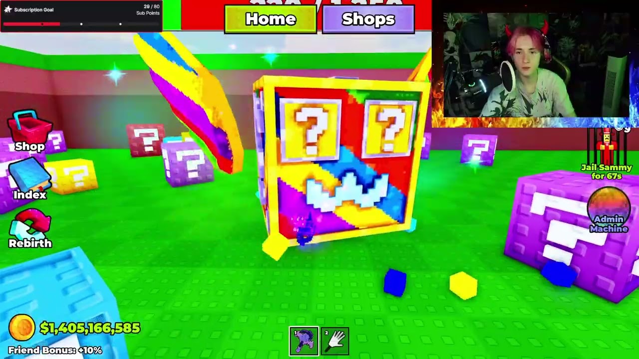 ROBLOX LUCKY BLOCKS WITH OLIIIIIIIIIIIIII