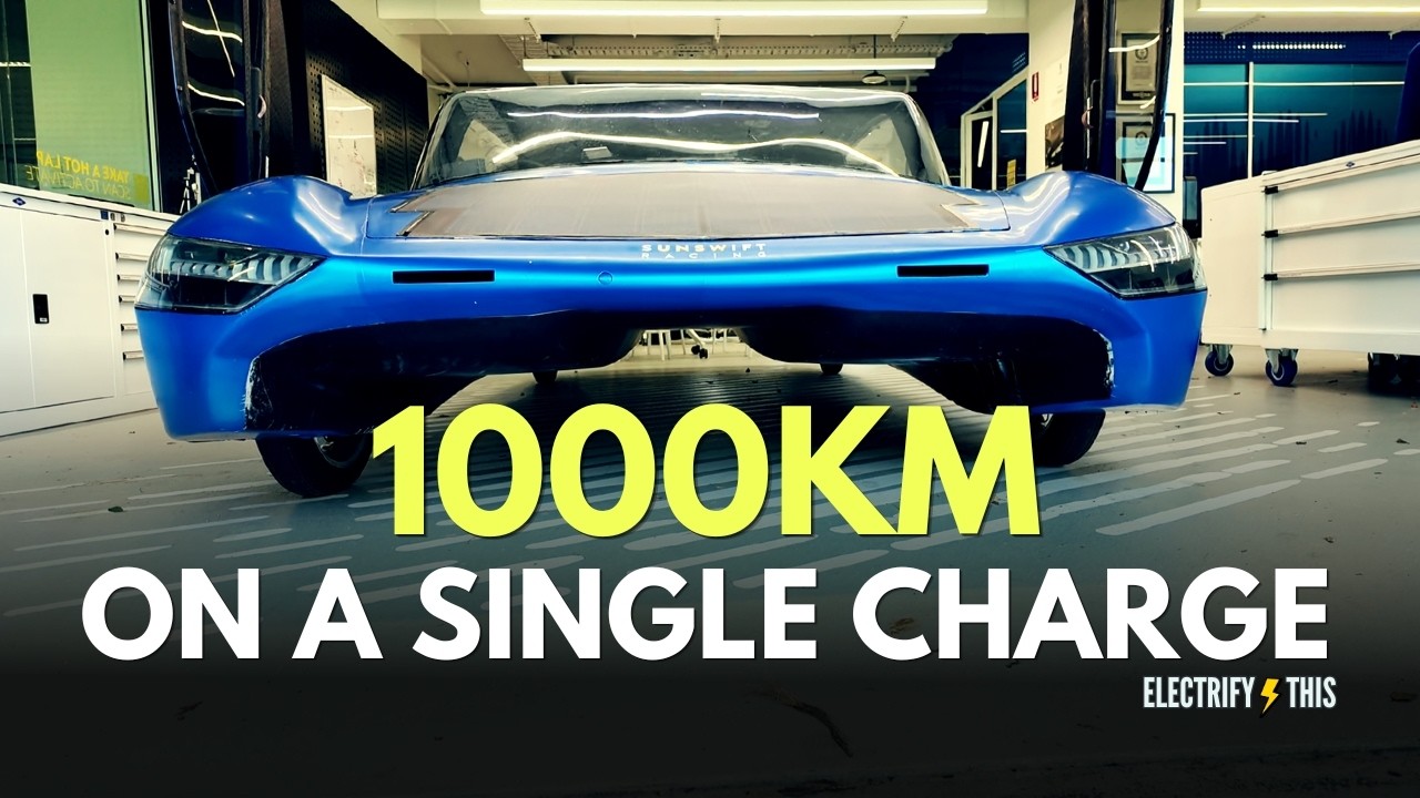 INSIDE SUNSWIFT RACING: Can an EV Go 1,000km on a Single Charge?