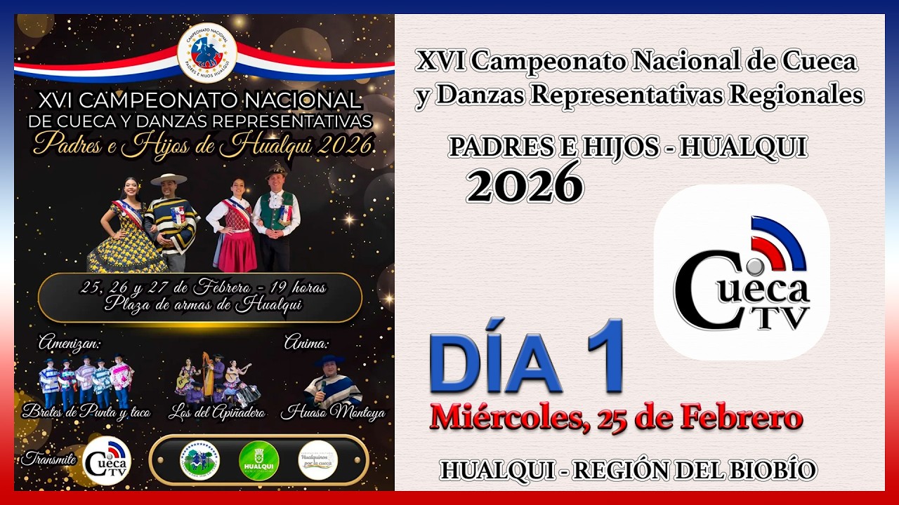 D&Iacute;A 01 - NACIONAL PADRES E HIJOS - HUALQUI 2026