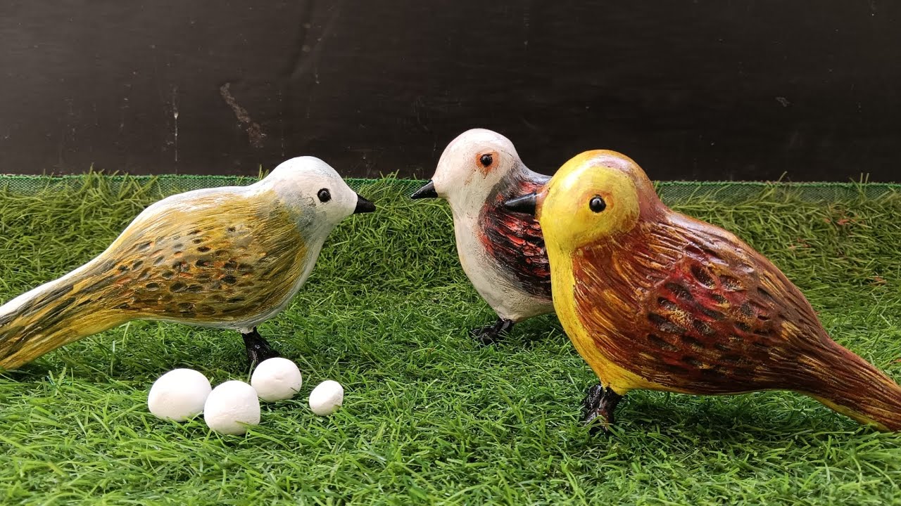 How to make sperrow Bird at home #  wallputti bird# Urmi diy delight #diycraft #simple