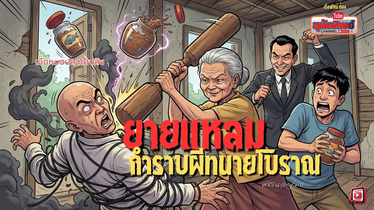 ยายแหลมกำหราบผีทนายโบราณ มันเดือด มันฮา มันปลาร้า!!!!!!! ทนายไพศาลมาร่วมแจมอย่างปั่น
