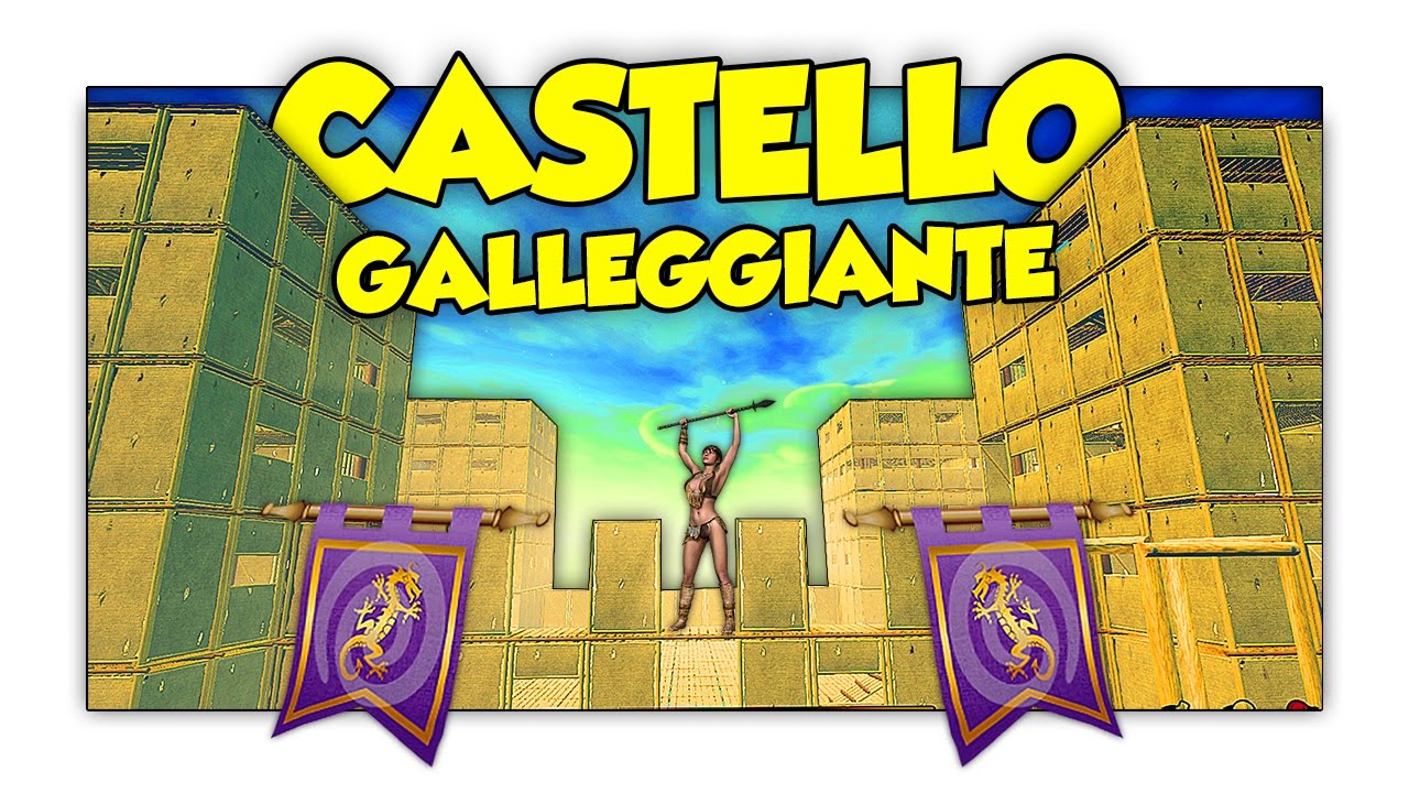 IL CASTELLO GIGANTE SULL'OCEANO! - Raft ITA [SpGioca]