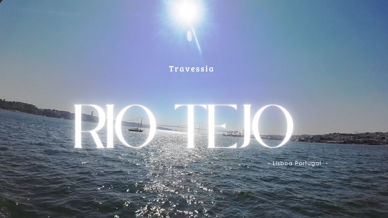 Travesia do Rio Tejo Cais do Sodr&eacute; ➡️ Cacilhas #rio #tejo #barco 