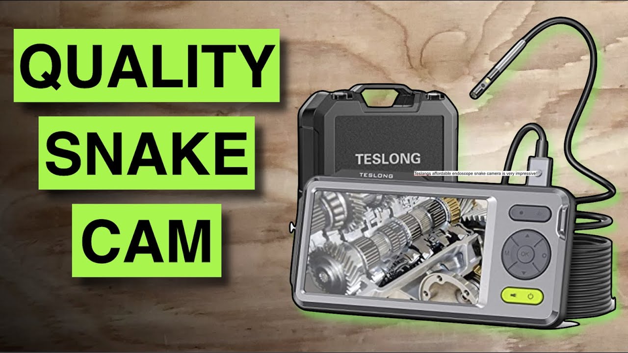 Affordable AND impressive quality - Teslong Endoscope Snake Camera Review