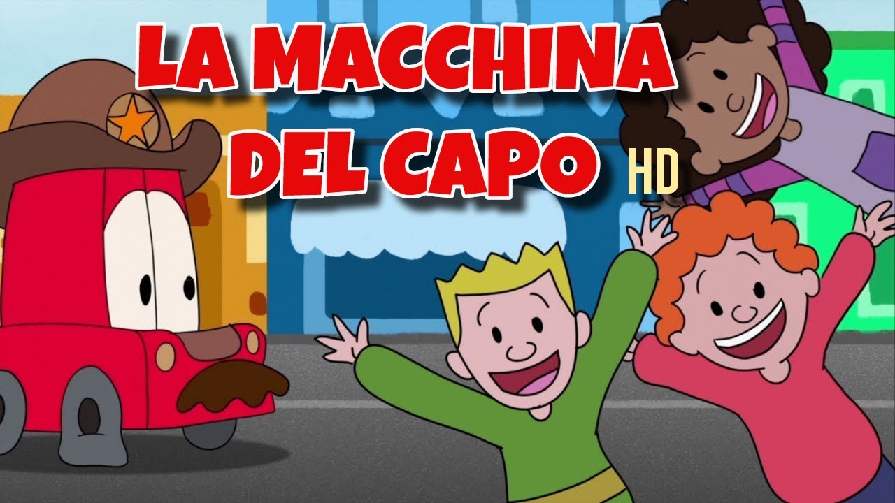 Marty e i suoi amici  -LA MACCHINA DEL CAPO - Canzoni per bambini -VERSIONE HD
