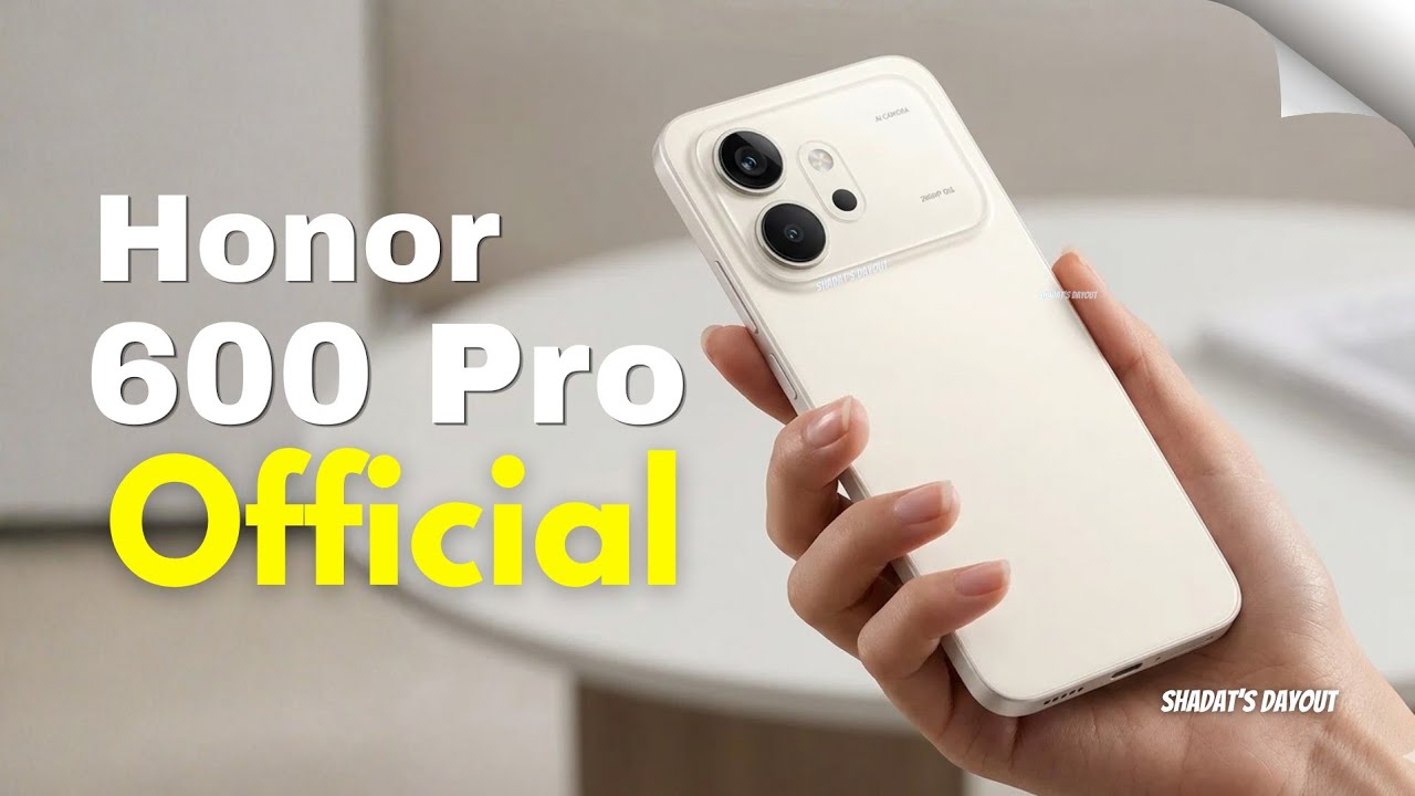 Первый тизер Honor 600 Pro &mdash; наконец-то он здесь!