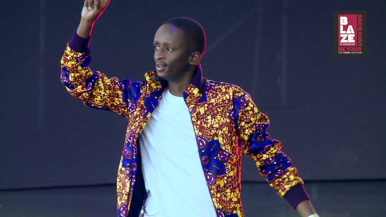 BLAZE BYOB Spark Talk- Njugush, ''I am tough.''
