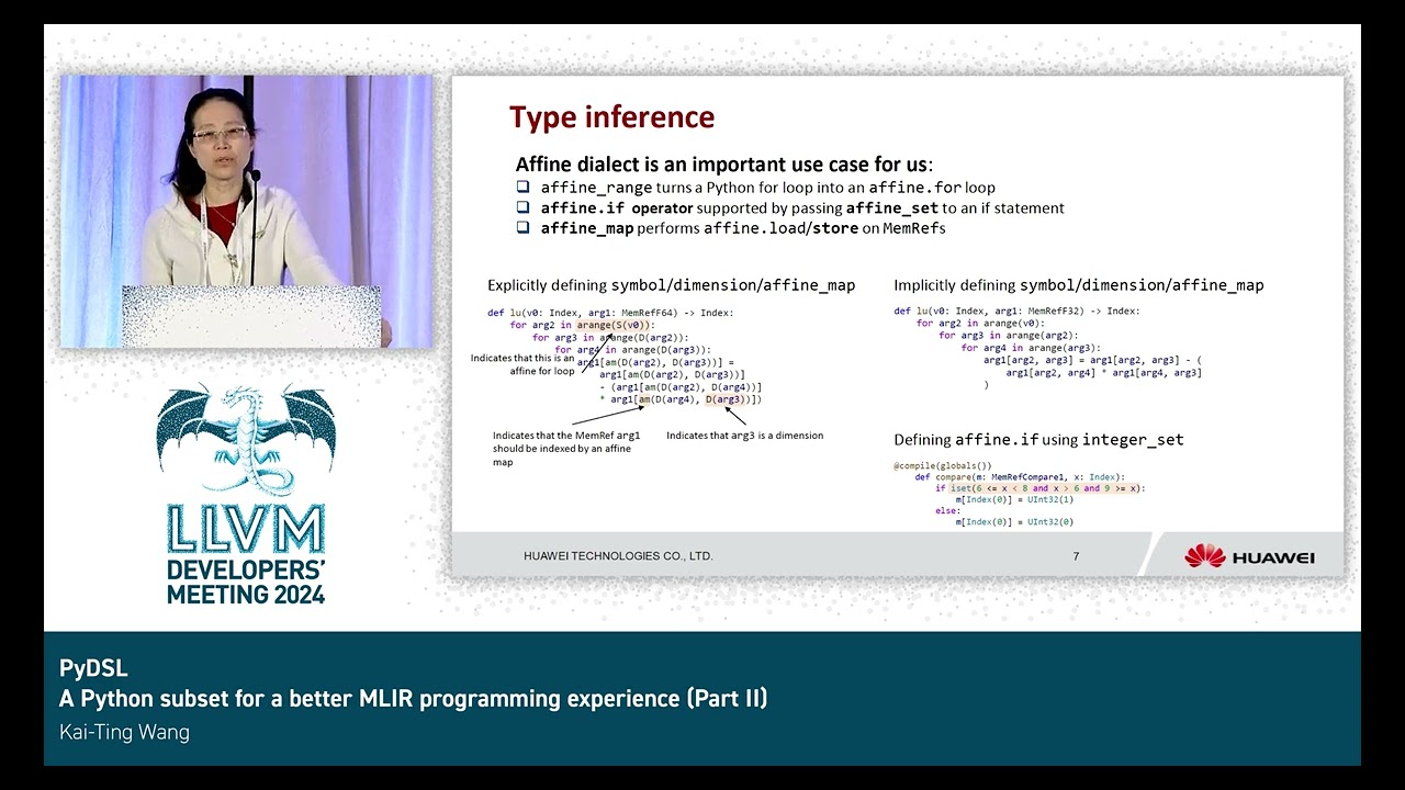 2024 LLVM Dev Mtg - PyDSL: A MLIR DSL for Python developers