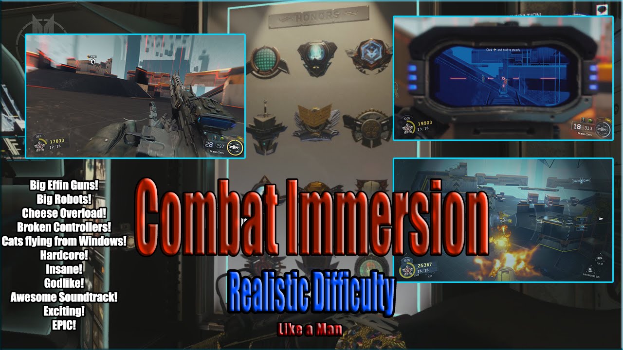 CoD: Black Ops 3 | Combat Immersion on Realistic Walkthrough