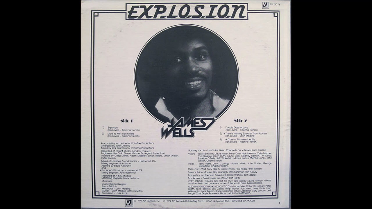 James Wells - A Case of Mistaken Identity (1979) Vinyl