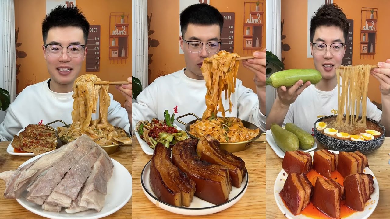 【ASMR】【MUKBANG】東坡肉 BRAISED PORK BELLY | EATING SHOW |CHINESE MUKBANG |食べ |吃播 FANG ASMR #咀嚼音 #172