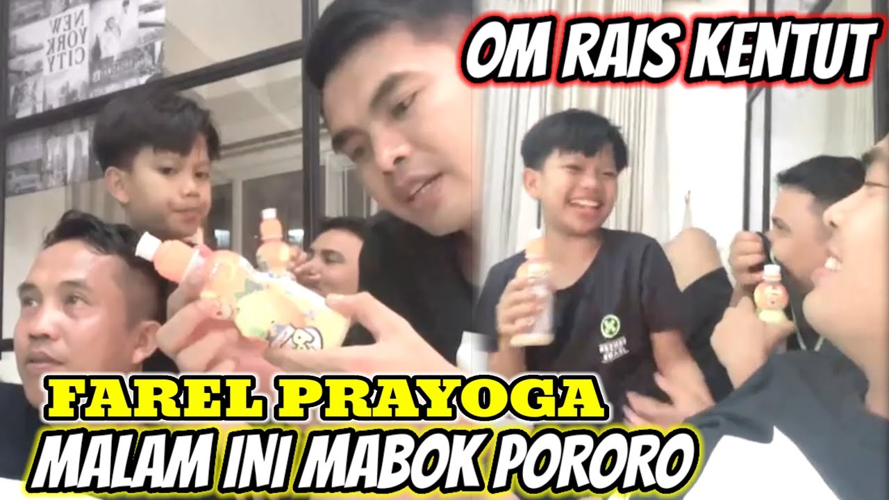 EFEK PORORO‼️FAREL PRAYOGA MABOK PORORO OM RAIS KENTUT TERUS