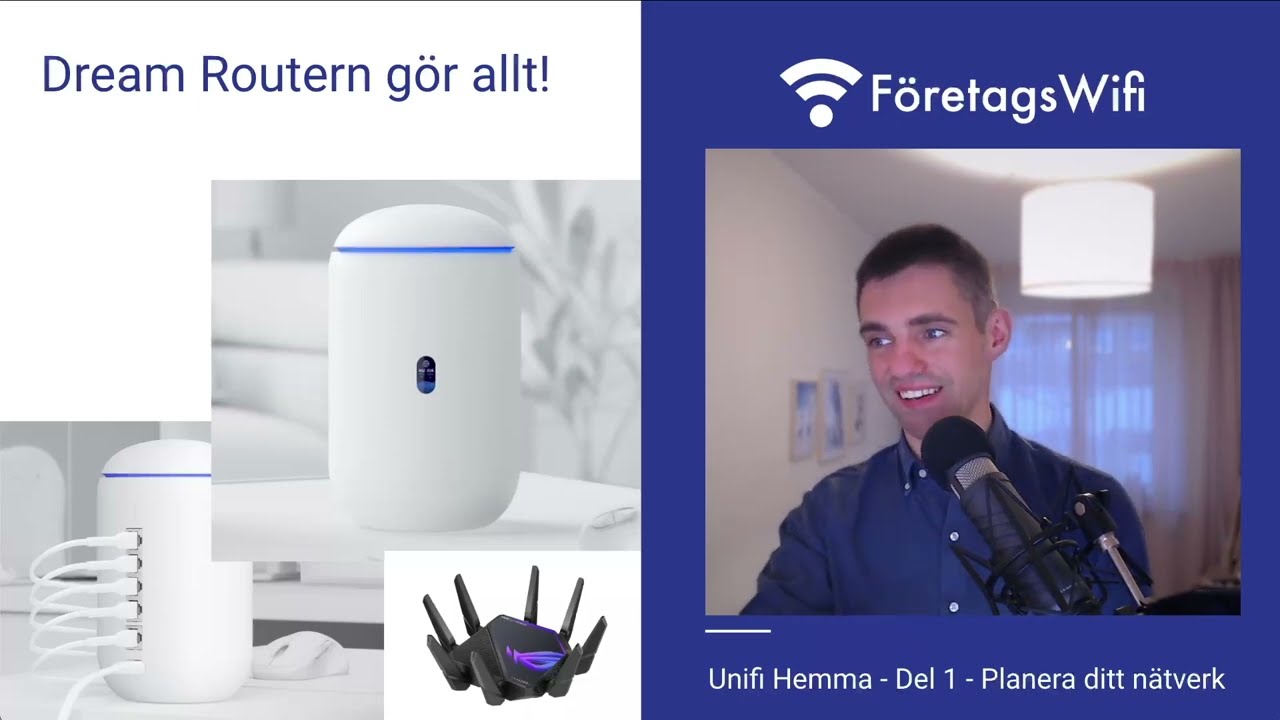 Unifi Hemma - Planera ditt nätverk (Del 1)