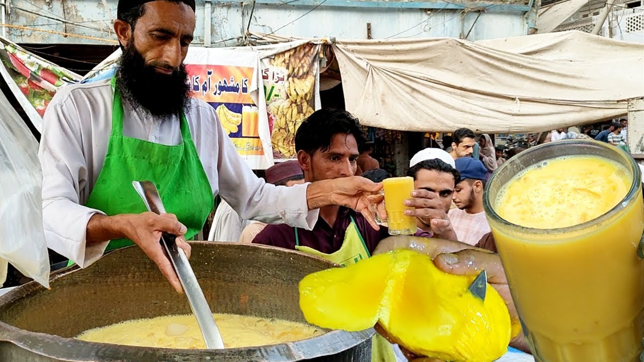 Amazing Street Drinks of Karachi | Most Refreshing Summer Drink | Famous Street Food in Pakistan