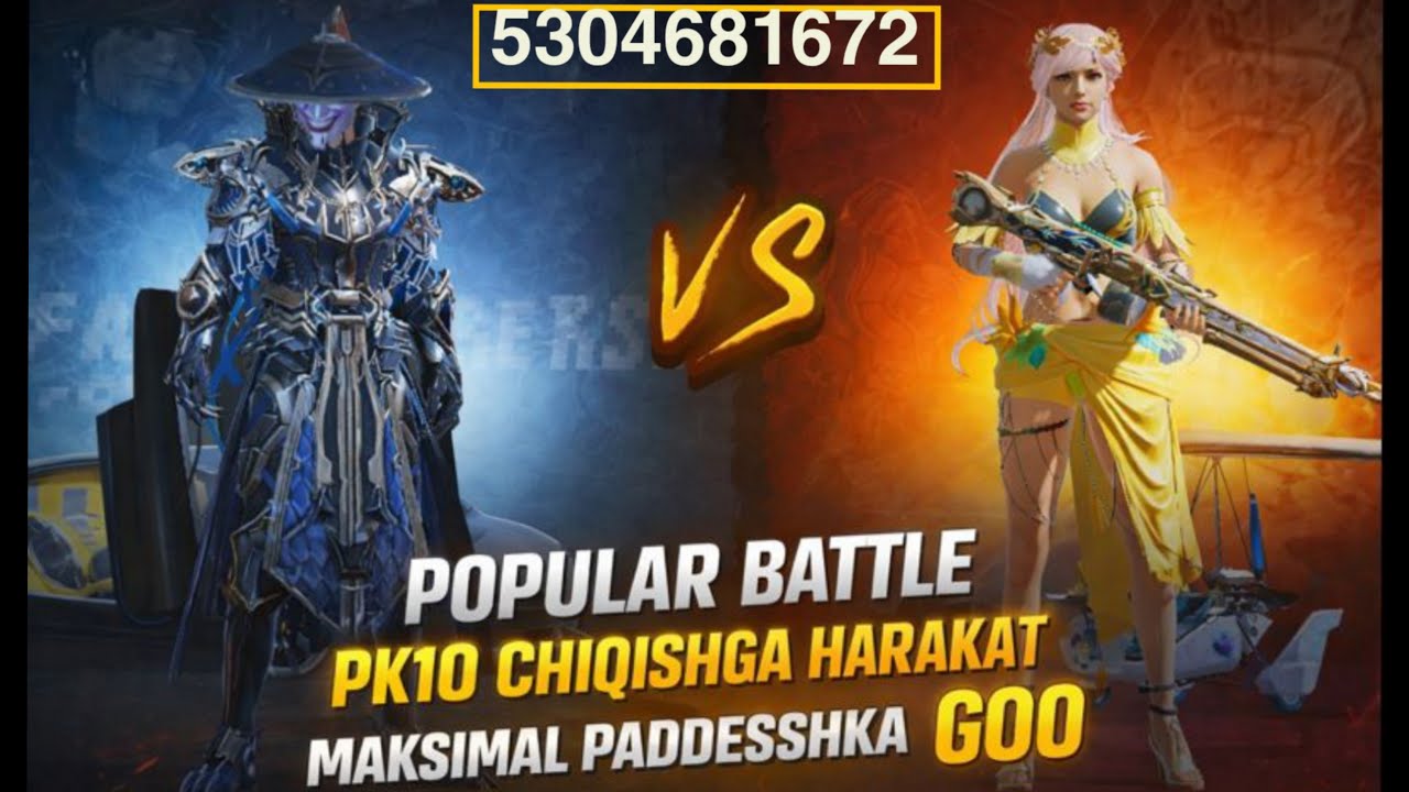 POPULAR BATTLE BOSHLANDI PK10 CHIQISHGA HARAKAT MAKSIMAL PADDESHKA QILAMIZ GOO #PUBG #POPULARBATTLE