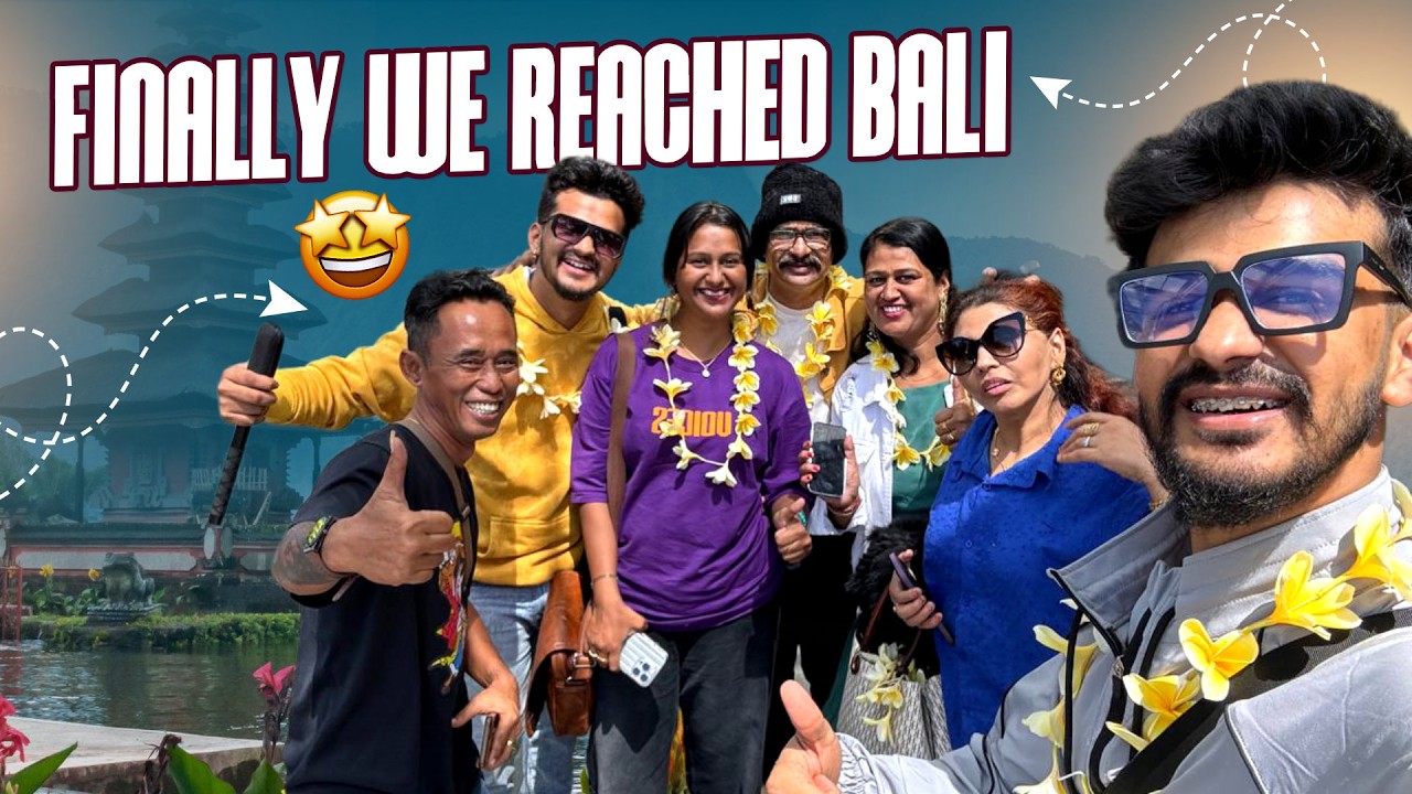 We Reached Bali 😩| Dream Came True | Samsameer_insta