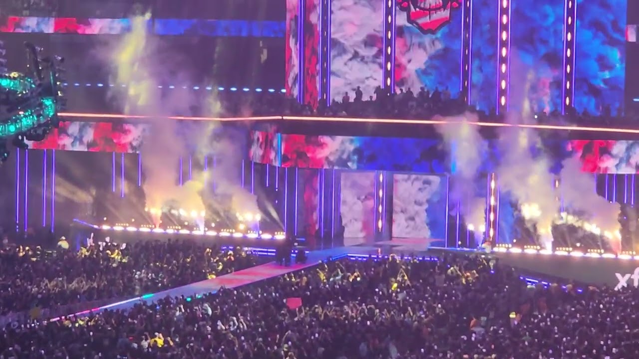 JOHN CENA & CODY RHODES WRESTLEMANIA 41 ENTRANCE LIVE