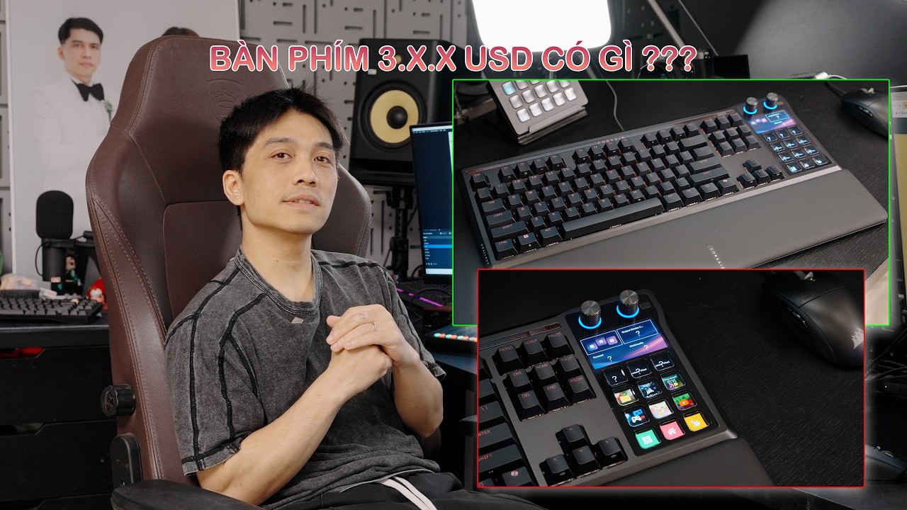 Bàn phím + Stream Deck trong 1? Unbox siêu phẩm mới từ Corsair