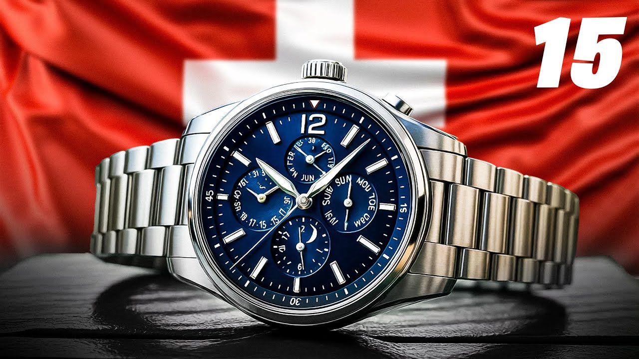 TOP 15 Best Swiss WATCH Brands - The Luxury Watches!