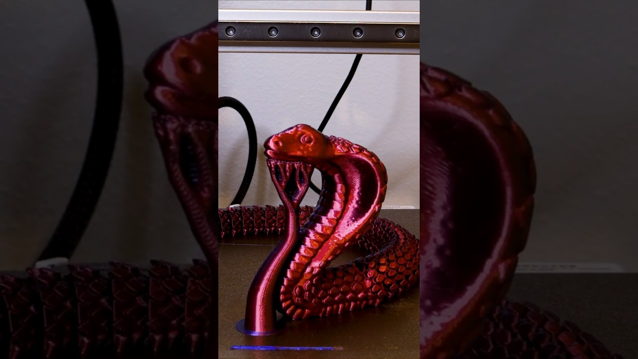 3D printed Cobra Snake
