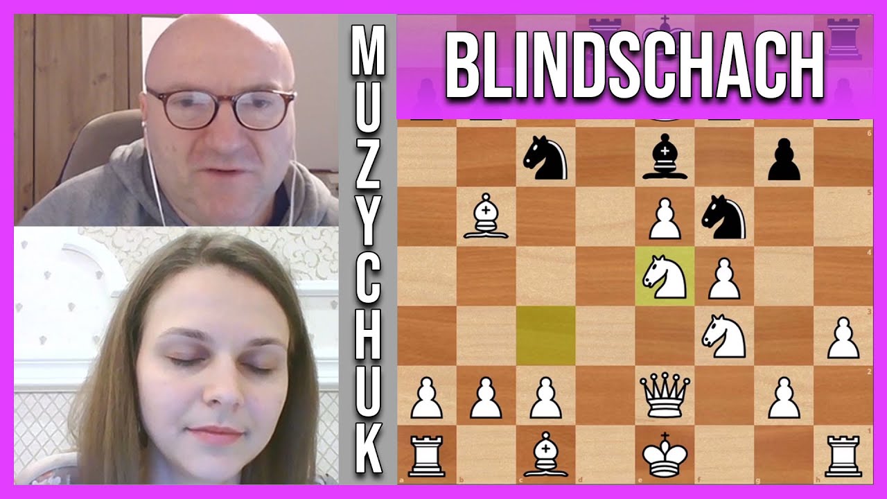 Anna Muzychuk spielt blind und dann geschieht ein Wunder!