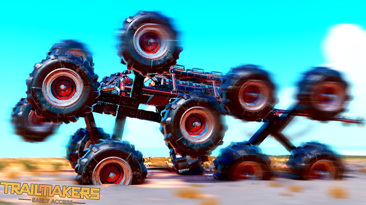Craziest Wheels That Elon Musk Wishes He Invented... - Trailmakers Early Access Gameplay