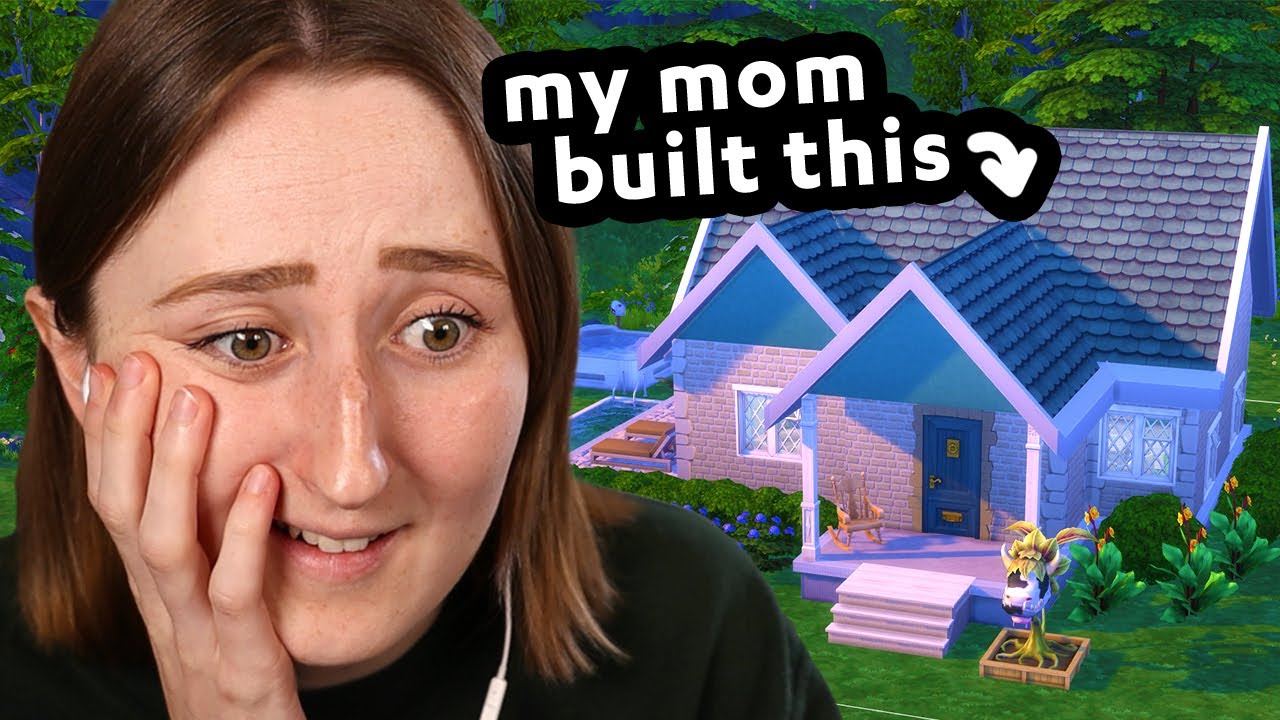 i tried renovating my MOM'S first ever sims build!