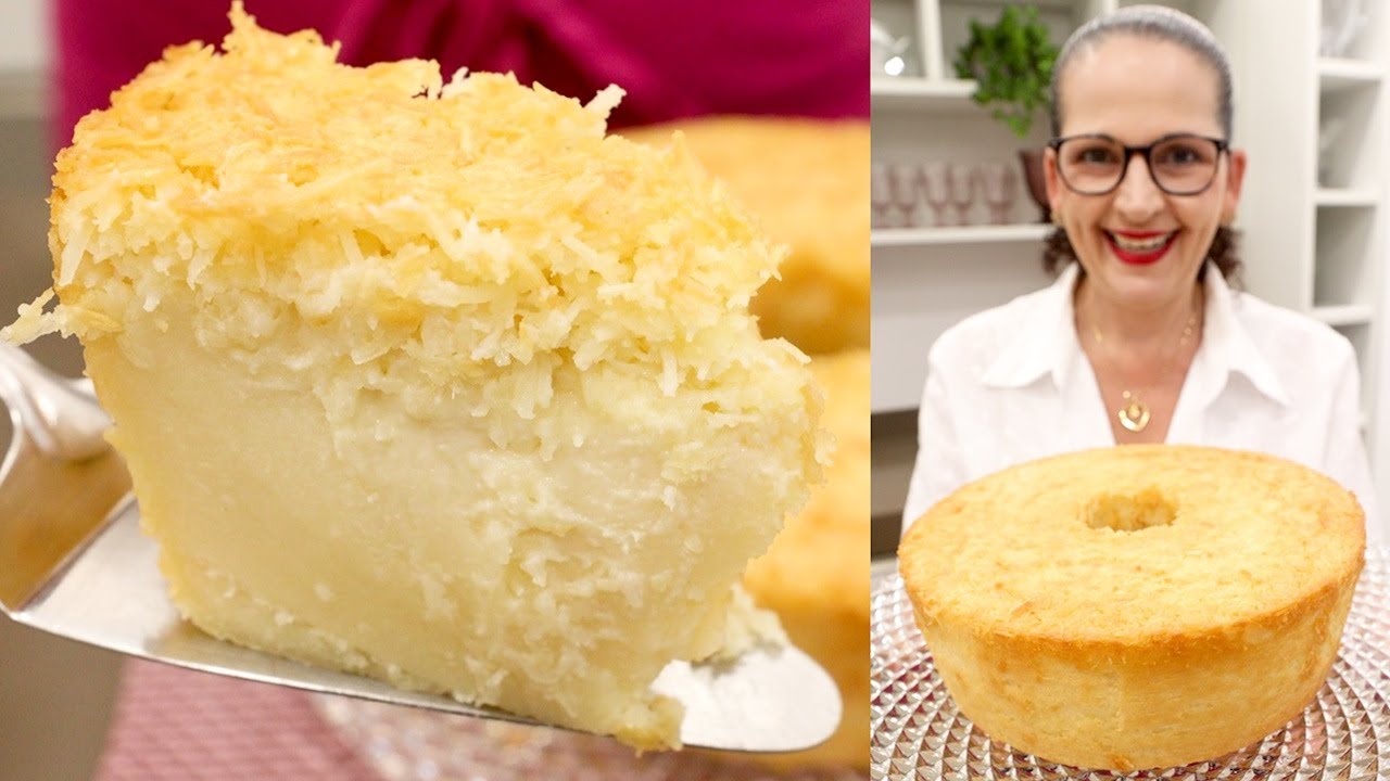DESCOBRI A RECEITA DESSE BOLO MOLE DE COCO E AGORA QUERO FAZER TODA SEMANA! - Isamara Amâncio