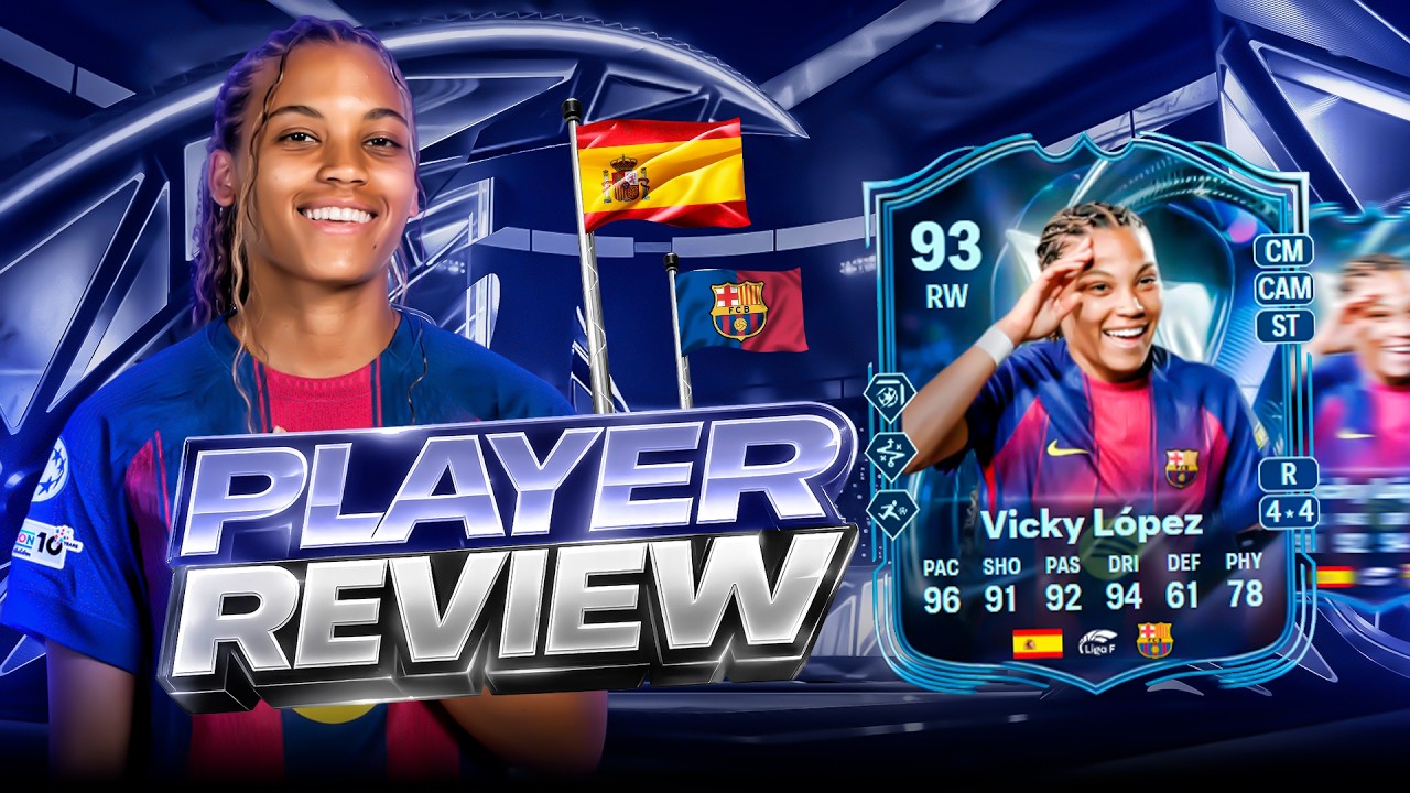 93 TOTS HONOURABLE MENTIONS VICKI L&oacute;PEZ SBC PLAYER REVIEW - EA FC 26 ULTIMATE TEAM