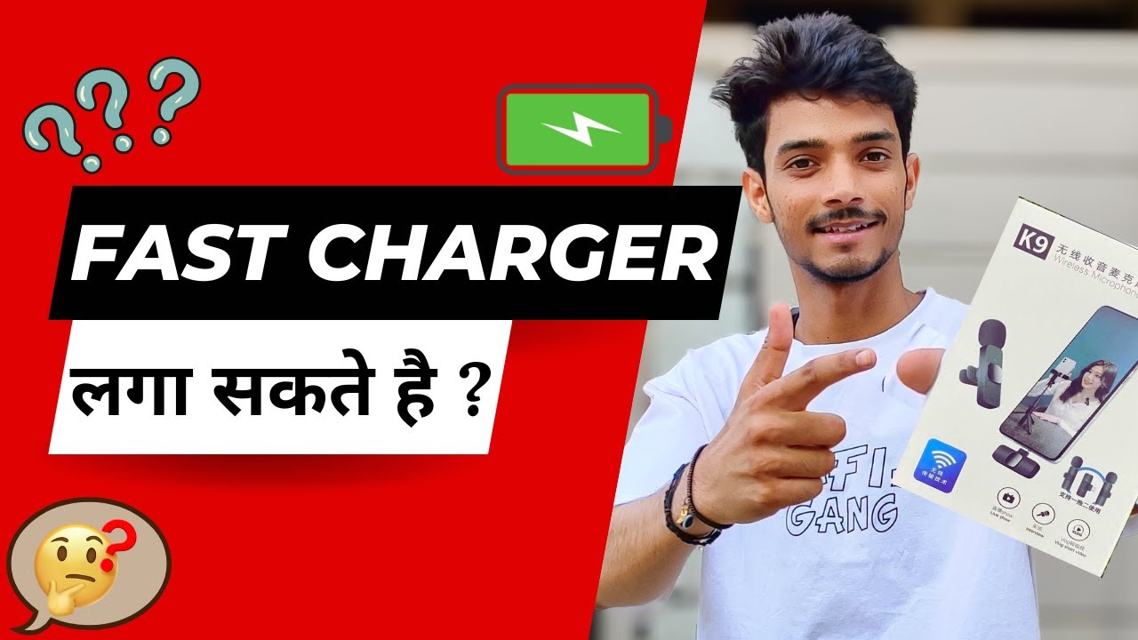 K9 Wireless Mic: Ultimate Test! 🎙️ Fast Charging, Battery Life, and Sound Quality Revealed