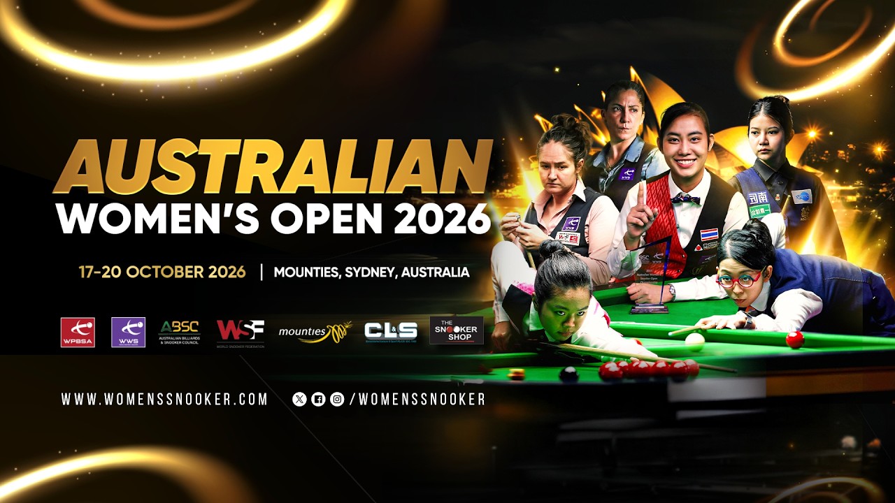 2026 Australian Women&rsquo;s Open Snooker | OnYee Ng v Mink Nutcharut (F)