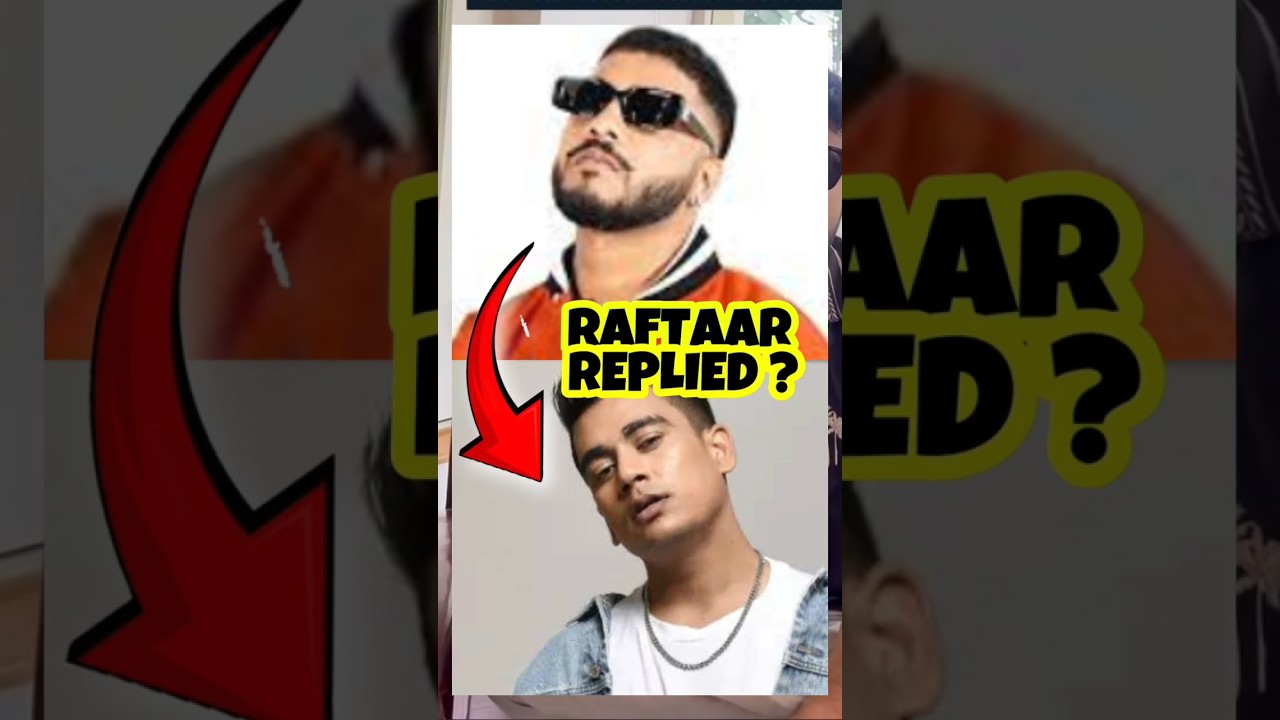 RAFTAAR indirect reply to PANTHER's controversy #raftaar #buildingpanther