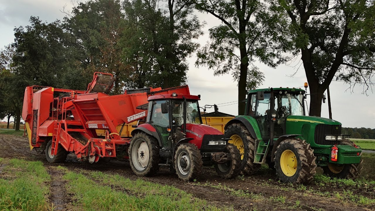 Kopanie Ziemniak&oacute;w 2018 - Grimme I Case I John Deere