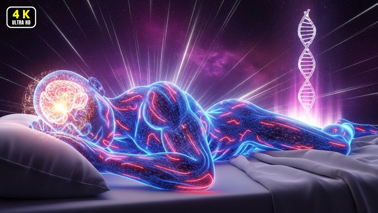 528Hz + 432Hz Deep Healing Frequency | DNA Repair, Cellular Regeneration & Total Body Reset