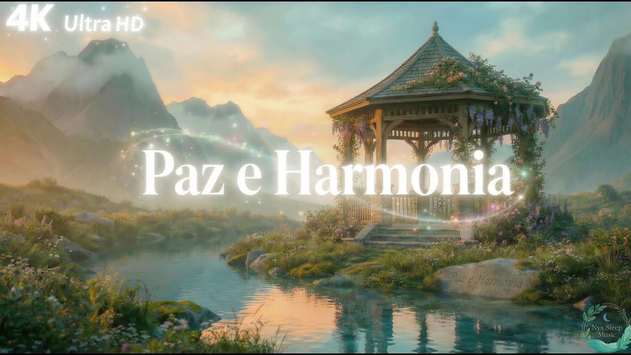 Elimina Ansiedade AGORA | Música Para Dormir & Relaxar 1 Hora (4k)