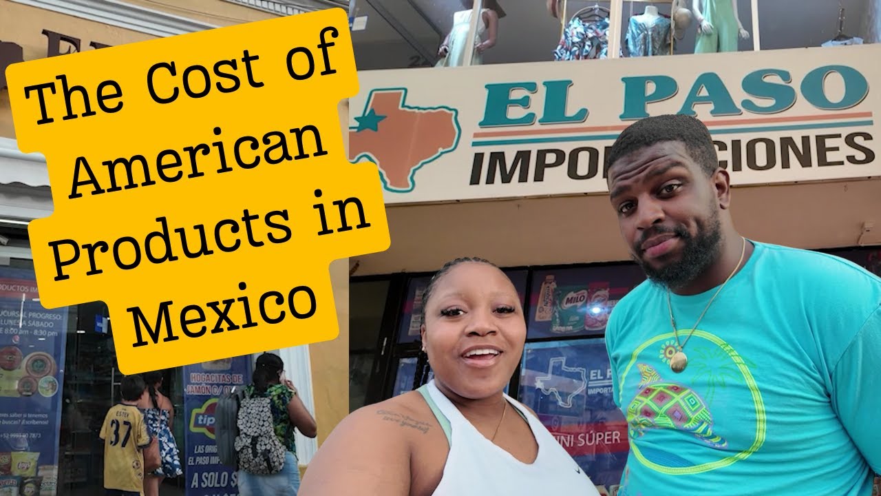 HOW MUCH ARE AMERICAN PRODUCTS IN MEXICO ??? | IMPORT STORES |  TEAMMATETV