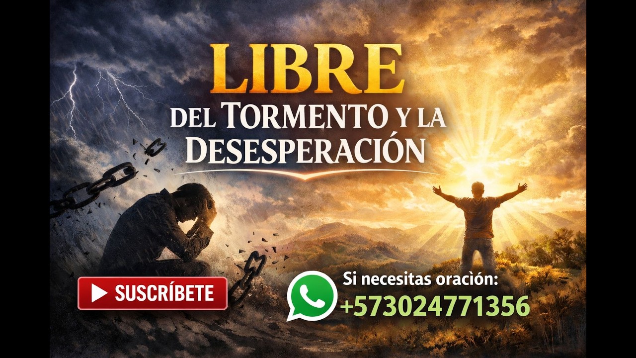 LIBRE DEL TOMENTO ESPIRITUAL Y DE LA DESEPSERACION