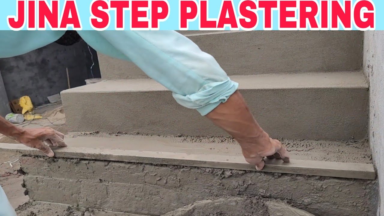 Jina step plaster karne ka Tarika jina plaster kaise kiya jata hai
