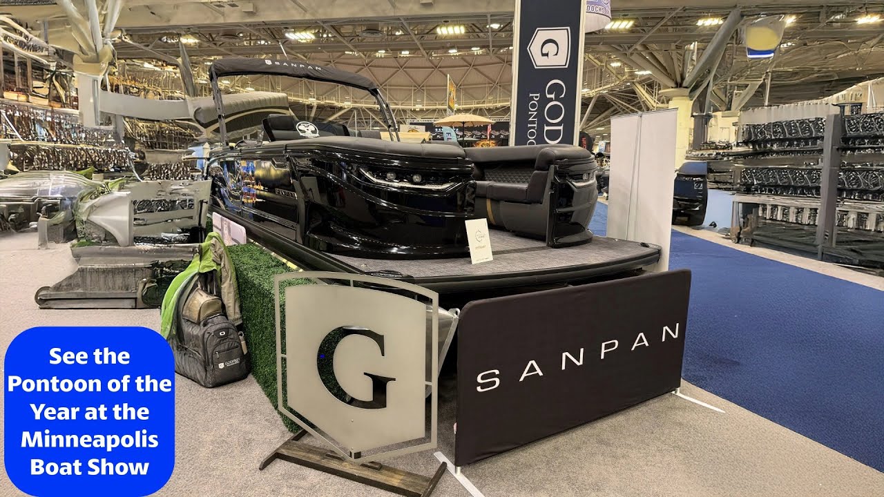 🚤🏆 2026 Godfrey Sanpan — Pontoon of the Year | Minneapolis Boat Show