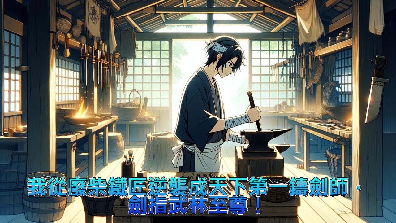 【武俠小說】 《我從廢柴鐵匠逆襲成天下第一鑄劍師，劍指武林至尊！》 #武俠 #逆襲 #打臉 #冒險 #小說 #有聲書 #原創
