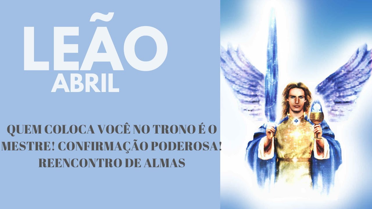 LEÃO 💥 QUEM COLOCA VOCÊ NO TRONO É O MESTRE! CONFIRMAÇÃO PODEROSA! REENCONTRO DE ALMAS