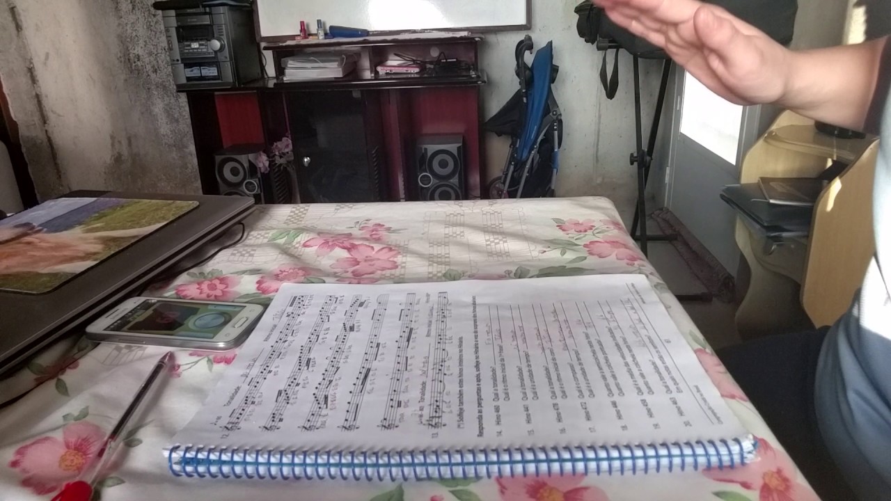 MTS exercício 12 pag. 61 módulo 9 ( Linguagem Rítmica) com metrônomo