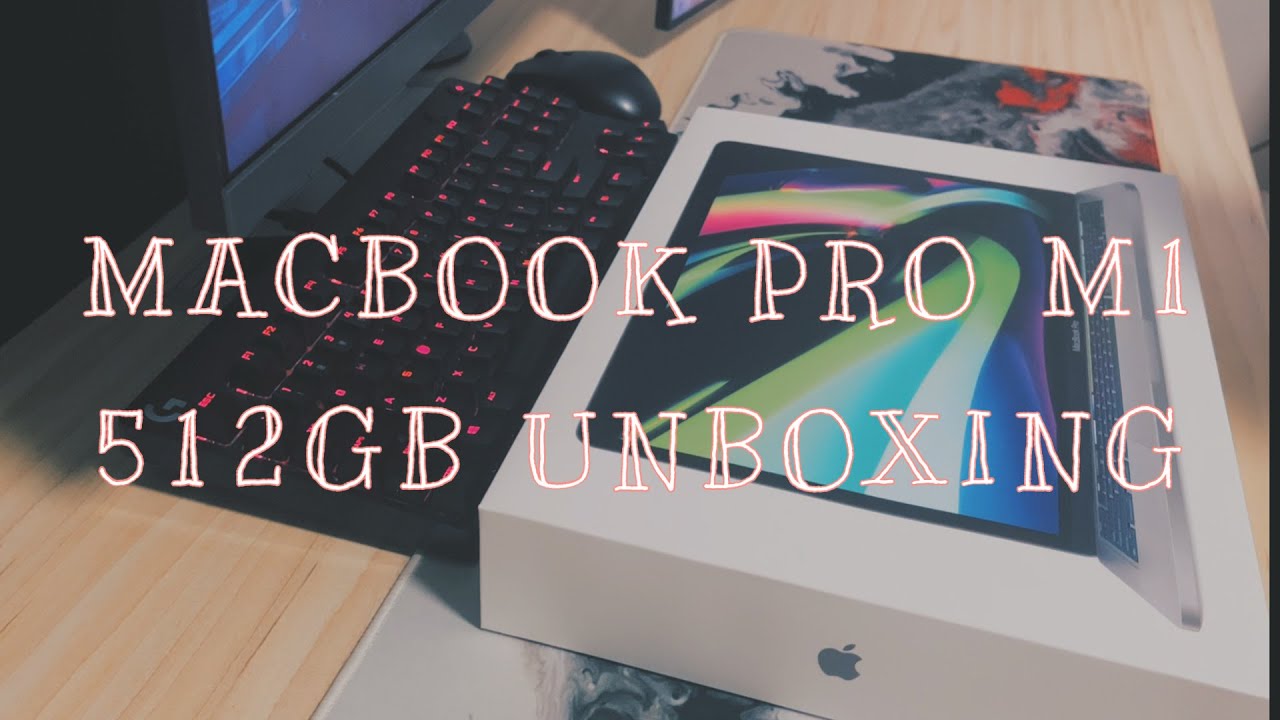 MACBOOK PRO M1 2020 512GB UNBOXING ✨ | AESTHETIC UNBOXING 2021 | NO CAPTIONS